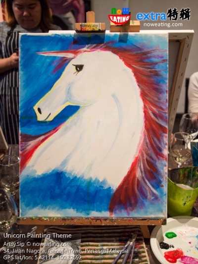 Unicorn Painting Theme