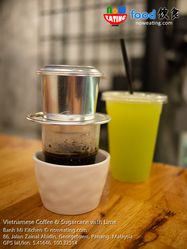 Vietnamese Coffee & Sugarcane with Lime