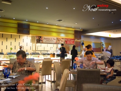 Main Street Cafe, Cititel, Penang, Malaysia