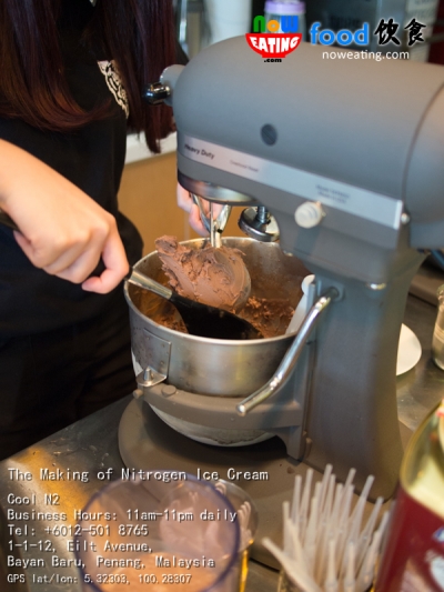 The Making of Nitrogen Ice Cream
