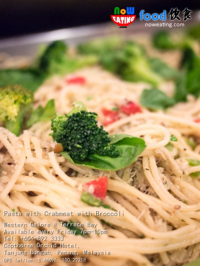 Pasta with Crabmeat with Broccoli