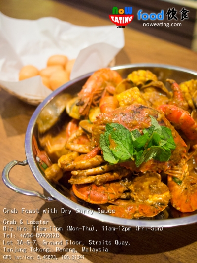 Crab Feast with Dry Curry Sauce