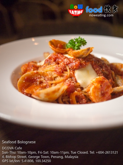 Seafood Bolognese