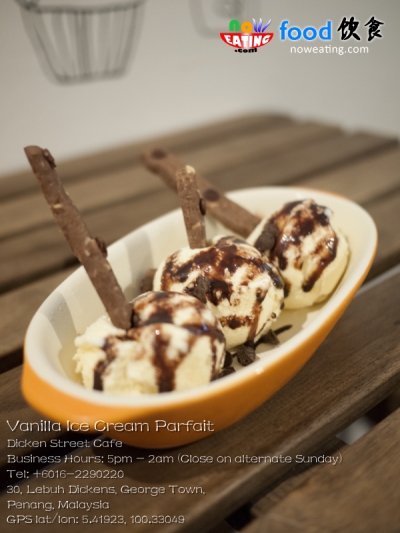 Vanilla Ice Cream Parfait