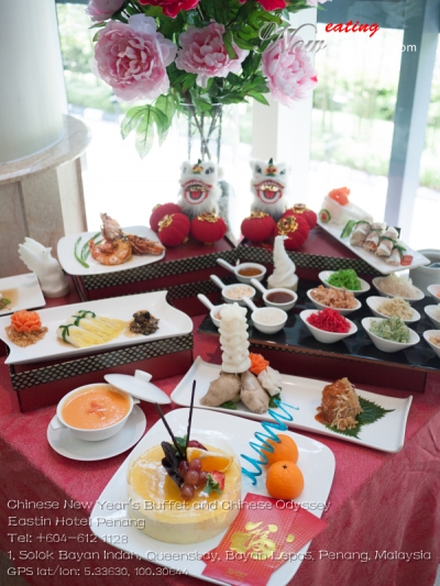 Chinese New Year's Buffet and Chinese OdysseyEastin Hotel PenangTel: +604-612 1128
