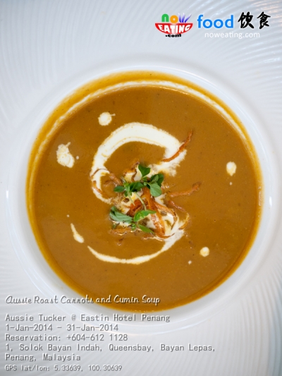 Aussie Roast Carrots and Cumin Soup