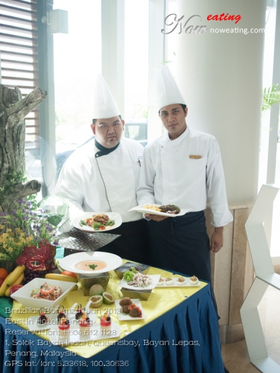 Brazilian Bonanza (Jun 2013)Eastin Hotel PenangReservation: +604 612 1128