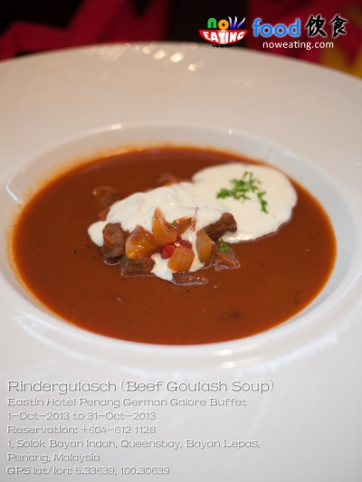 Rindergulasch (Beef Goulash Soup)