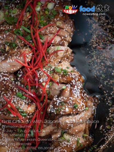 Grill Chicken with Japanese Sweet Sauce