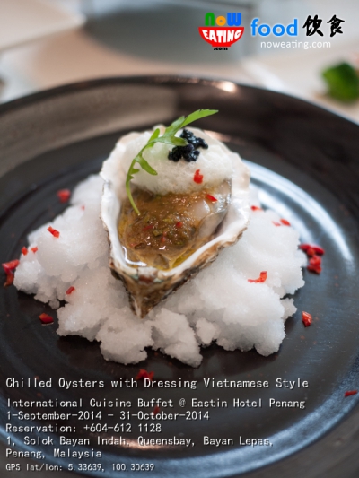 Chilled Oysters with Dressing Vietnamese Style