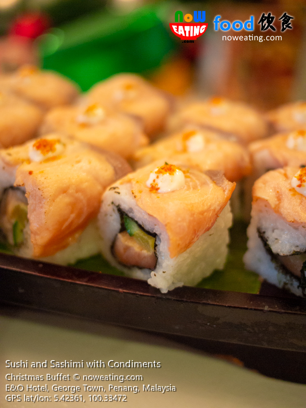 Sushi and Sashimi with Condiments