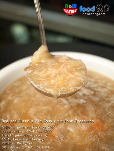 Braised Shark's Fin Soup with Four Treasures