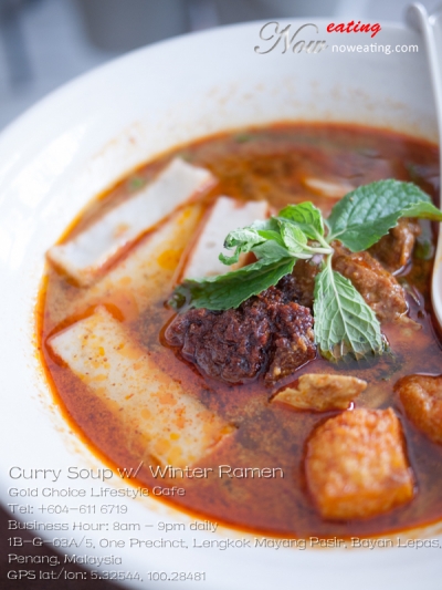 Curry Soup w/ Winter Ramen