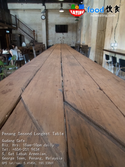 Penang Second Longest Table