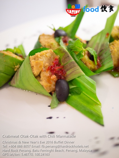 Crabmeat Otak-Otak with Chili Marmalade