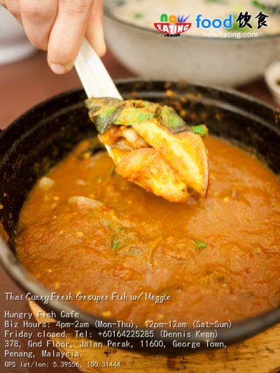 Thai Curry Fresh Grouper Fish w/ Meggie