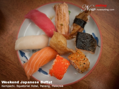 Weekend Japanese Buffet