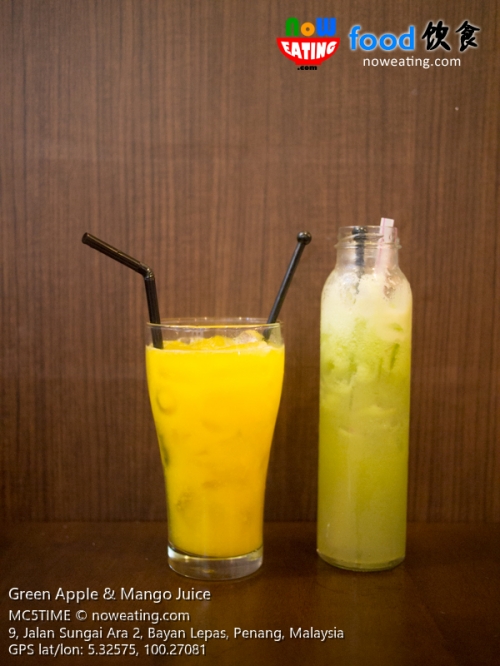 Green Apple & Mango Juice