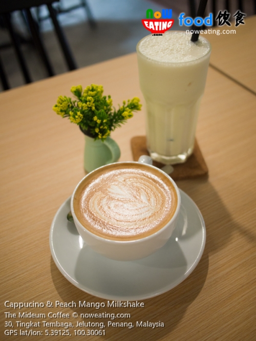 Cappucino & Peach Mango Milkshake