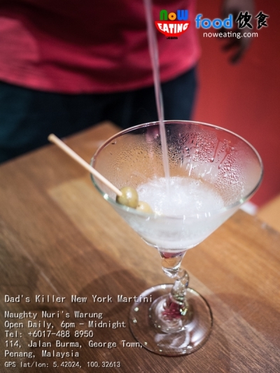 Dad's Killer New York Martini