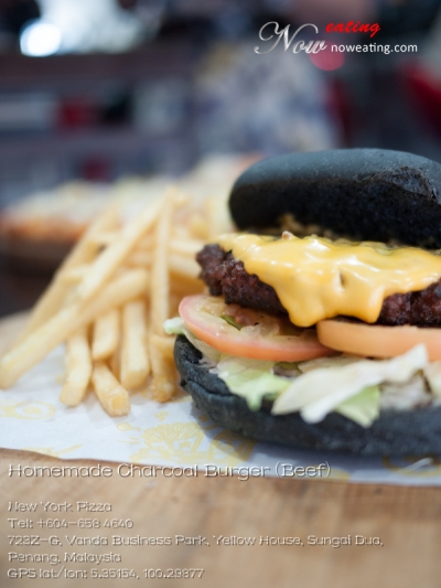 Homemade Charcoal Burger (Beef)