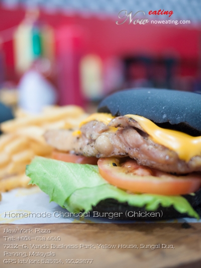 Homemade Charcoal Burger (Chicken)