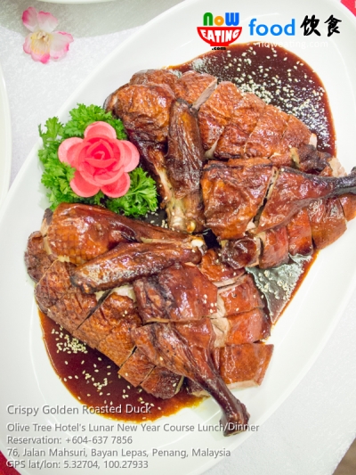 Crispy Golden Roasted Duck