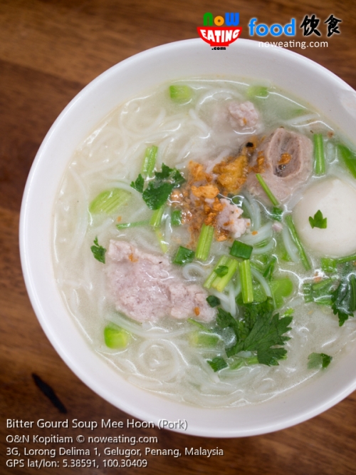 Bitter Gourd Soup Mee Hoon (Pork)