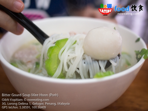 Bitter Gourd Soup Mee Hoon (Pork)