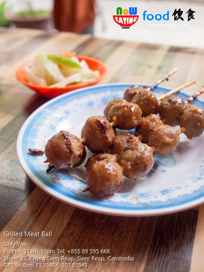 Grilled Meat Ball