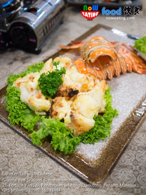 Lobster Tail with Cheese