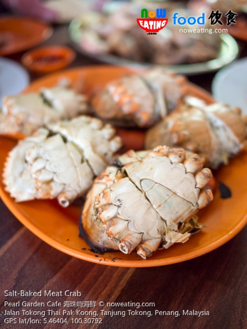 Salt-Baked Meat Crab