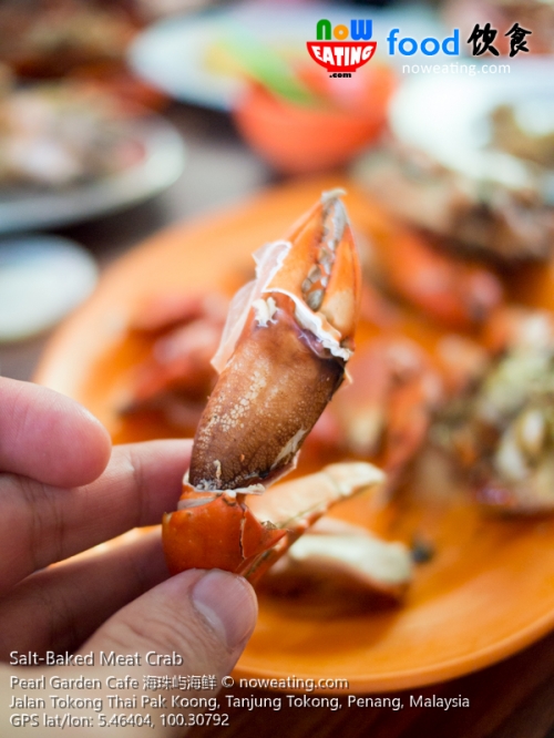 Salt-Baked Meat Crab