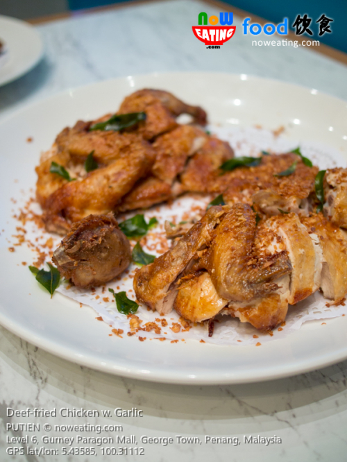 Deef-fried Chicken w. Garlic