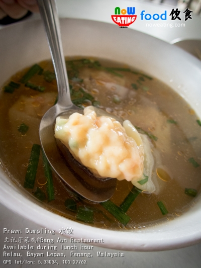 Prawn Dumpling 水饺