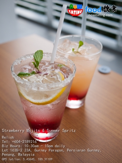Strawberry Mojito & Summer Spritz