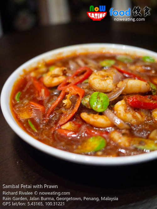 Sambal Petai with Prawn