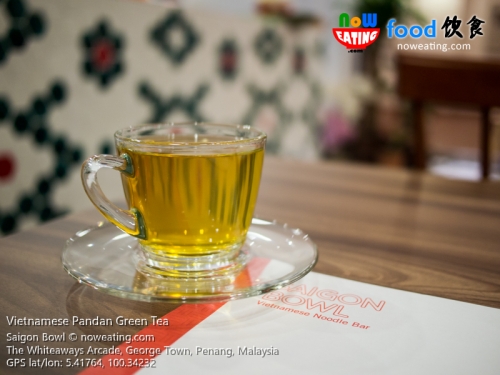 Vietnamese Pandan Green Tea