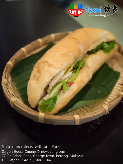 Vietnamese Bread with Grill Pork