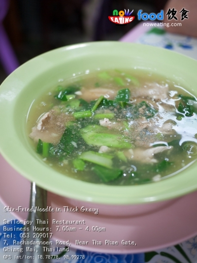 Stir-Fried Noodle in Thick Gravy