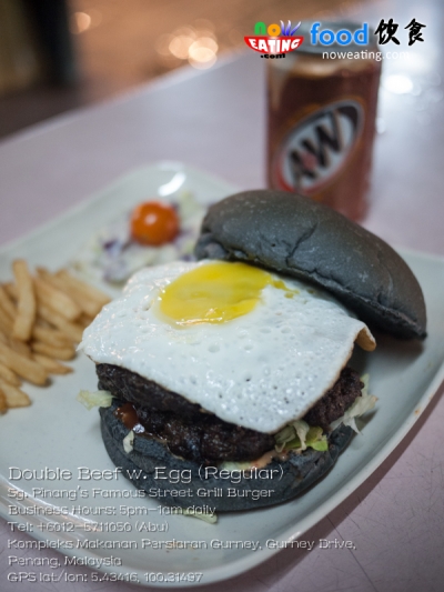 Double Beef w. Egg (Regular)