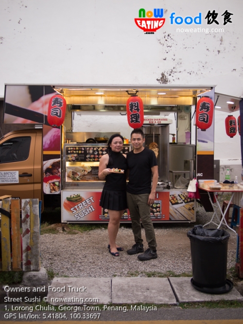 Owners and Food Truck