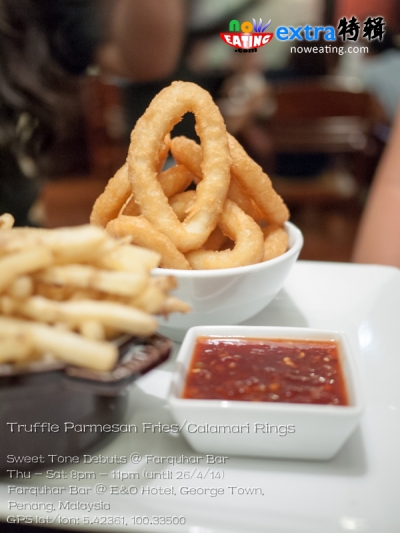 Truffle Parmesan Fries/Calamari Rings