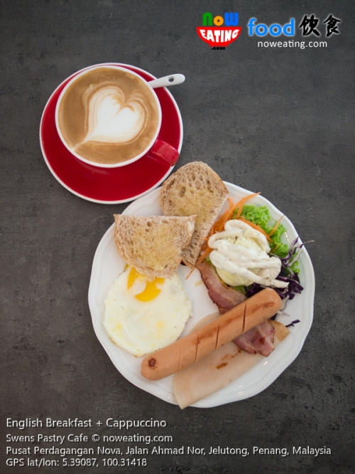 English Breakfast + Cappuccino