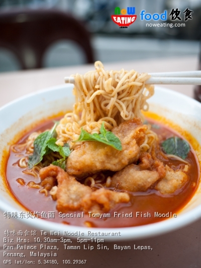 特味东炎炸鱼面 Special Tomyam Fried Fish Noodle