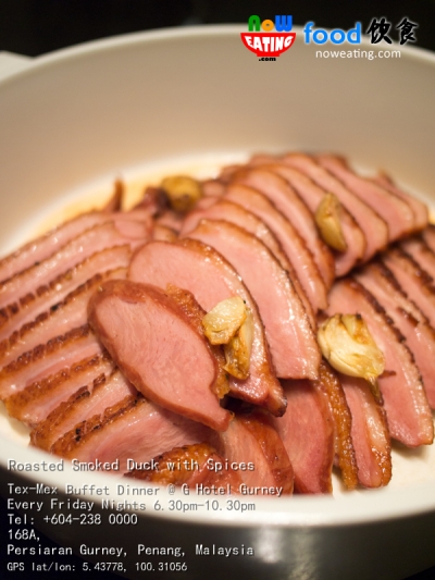 Roasted Smoked Duck with Spices