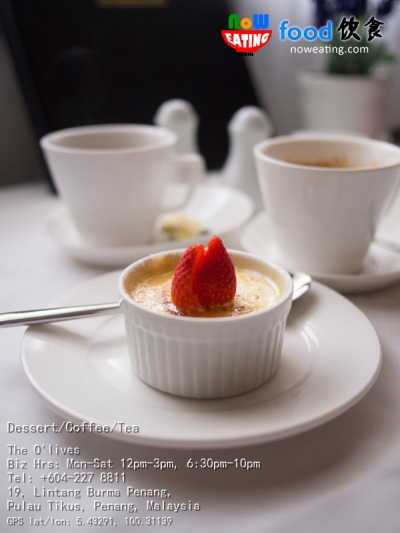 Dessert/Coffee/Tea
