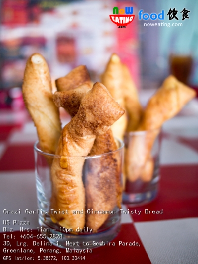 Crazi Garlic Twist and Cinnamon Twisty Bread