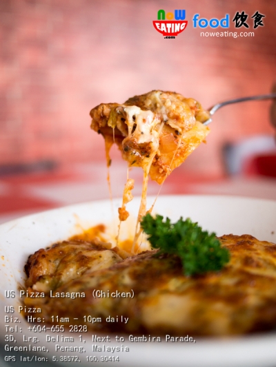 US Pizza Lasagna (Chicken)