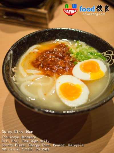 Spicy Miso Udon